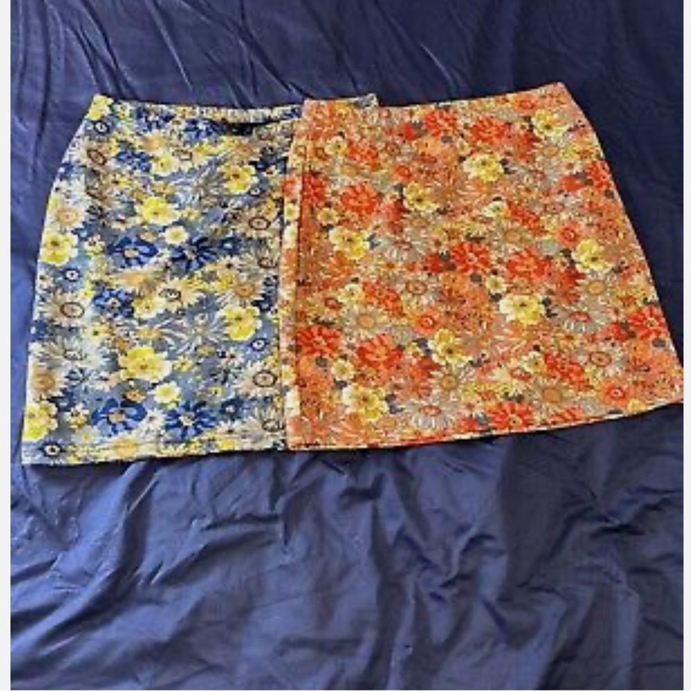 Shein Floral Skirt
